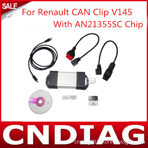 Newest Super Re-Nault Can Clip V145 Diagnostic Interface with An21355sc Chip with Multi-Language